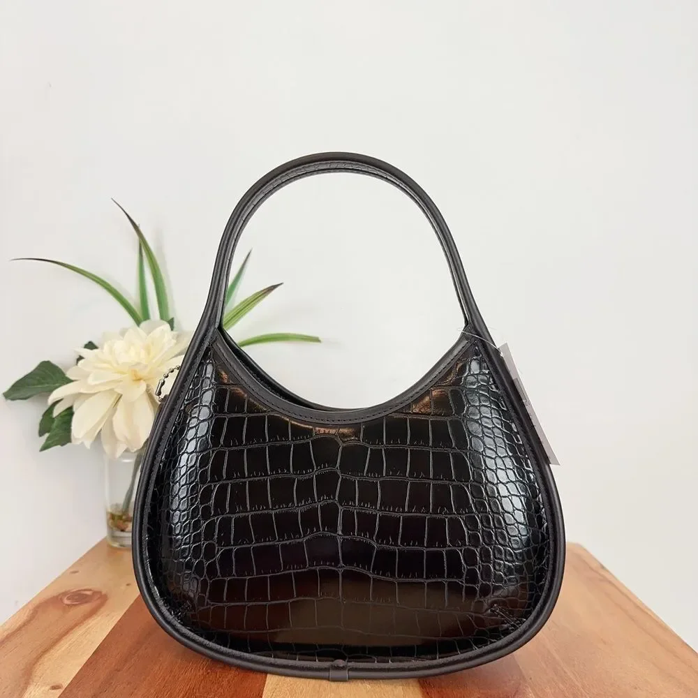NWT Coach Ergo Bag‎ In Croc Embossed Coachtopia Leather